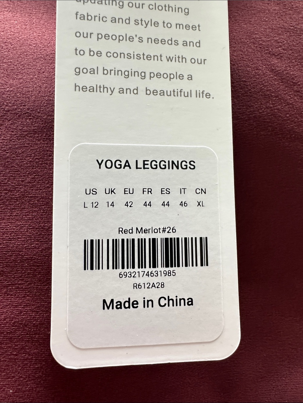 Butterlift® Pilates Origin Legging 28'' - Picture 5 of 6